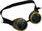 4E's Novelty Steampunk Goggles for Women & Men – Brass Vintage Steam Punk Glasses Costume Accessory for Mad Scientist, Victorian, Renaissance, Cosplay, Halloween, Rave, Cyberpunk, and Retro Outfits